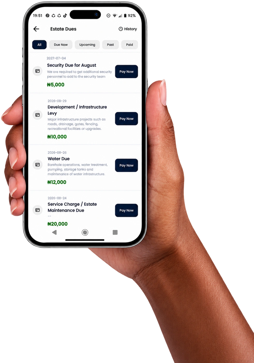 Gatekeyper mobile app in hand